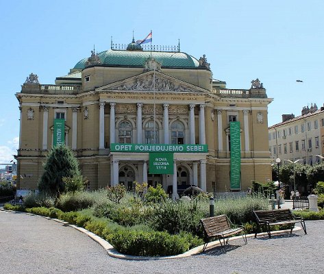 14.Hrvatsko narodno kazalište Ivana pl. Zajca Rijeka (Chorvatské národní divadlo Ivana pl. Zajca v Rijece)